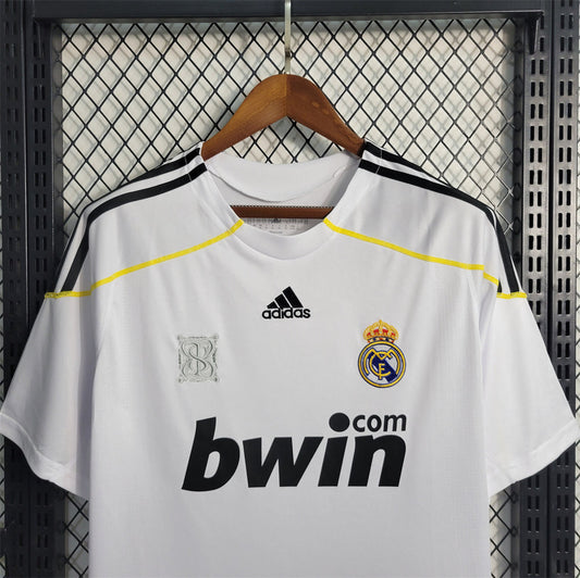 RETRO 09/10 Real Madrid Home Soccer Jersey