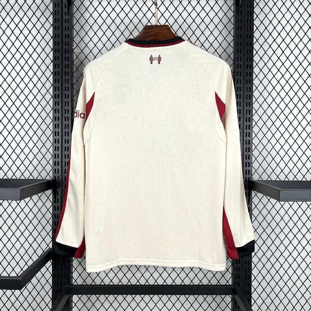 2025/26 Liverpool Away Long Sleeves Jersey
