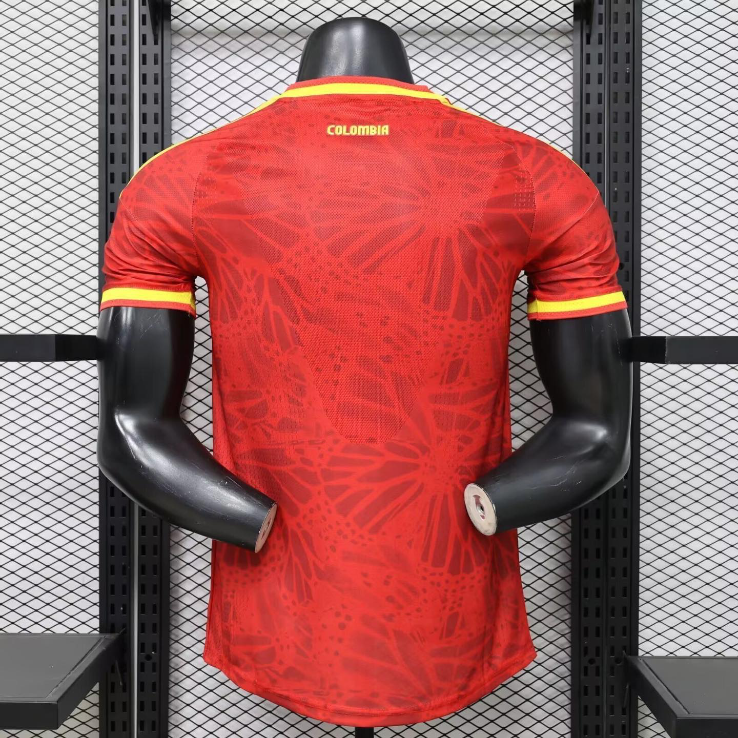 Player Version 2026 Colombia Red & Yellow Away Jersey