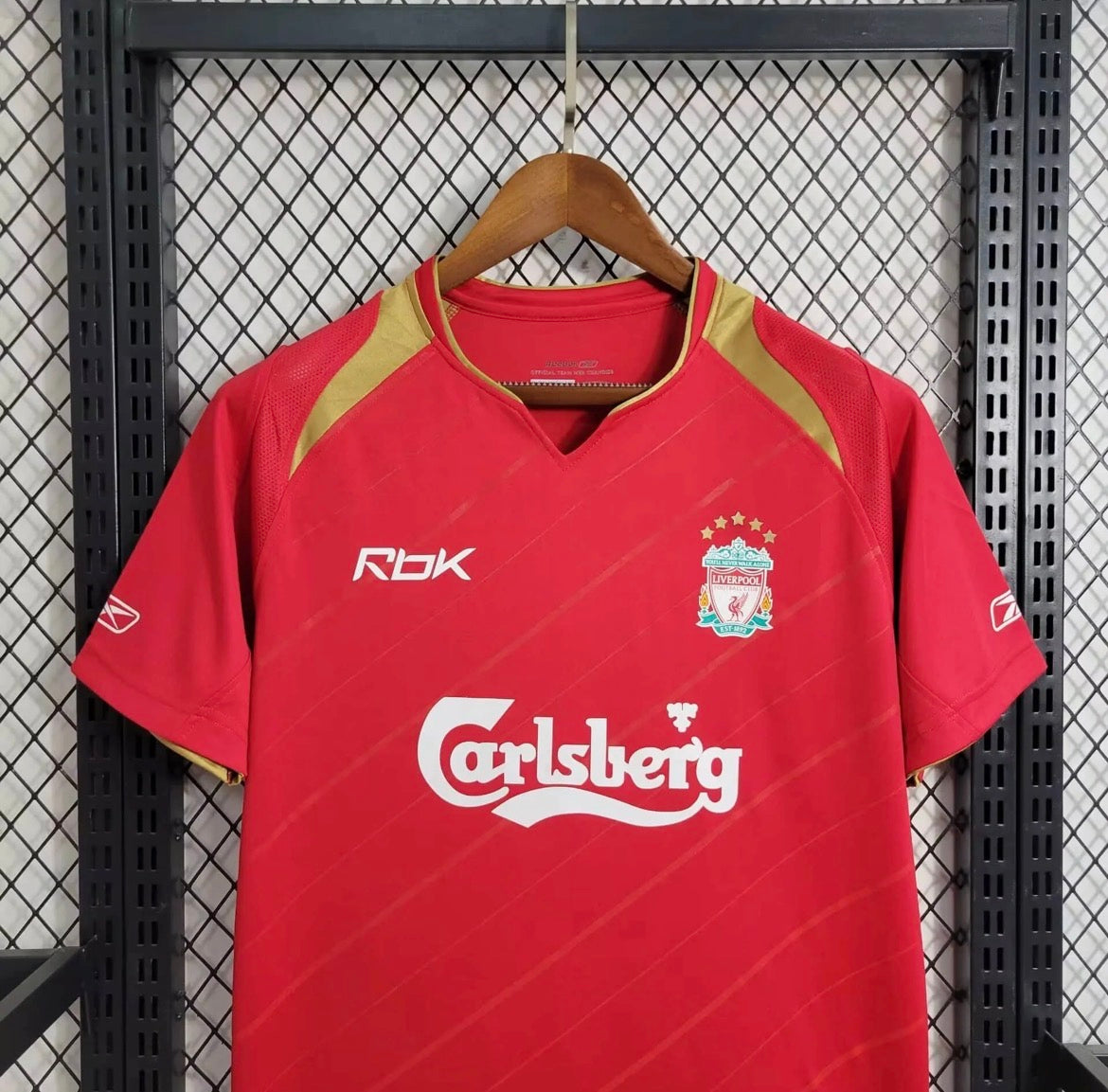 Retro 05/06 Liverpool home Soccer Jersey