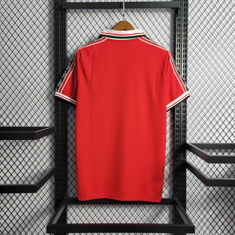 Retro 98-99 Manchester United Home Jersey