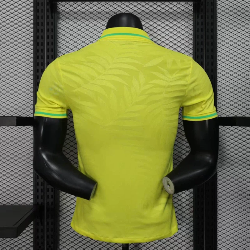 25/26 Player Version Brazil POLO Yellow Jersey