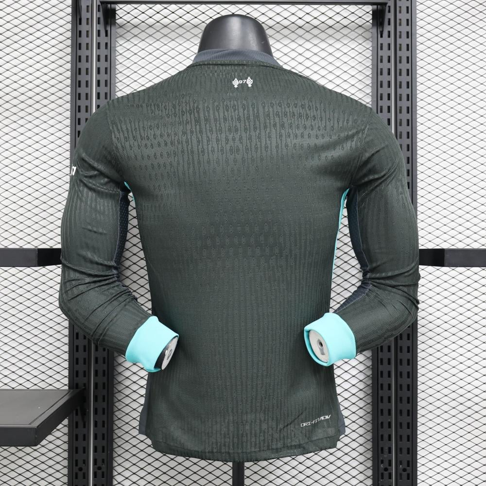 Player Version 24/25 Liverpool Away Long Sleeve Jersey