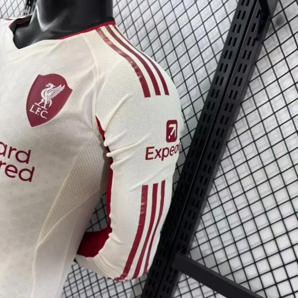 Player Version 25/26 Liverpool Away Long Sleeve Jersey
