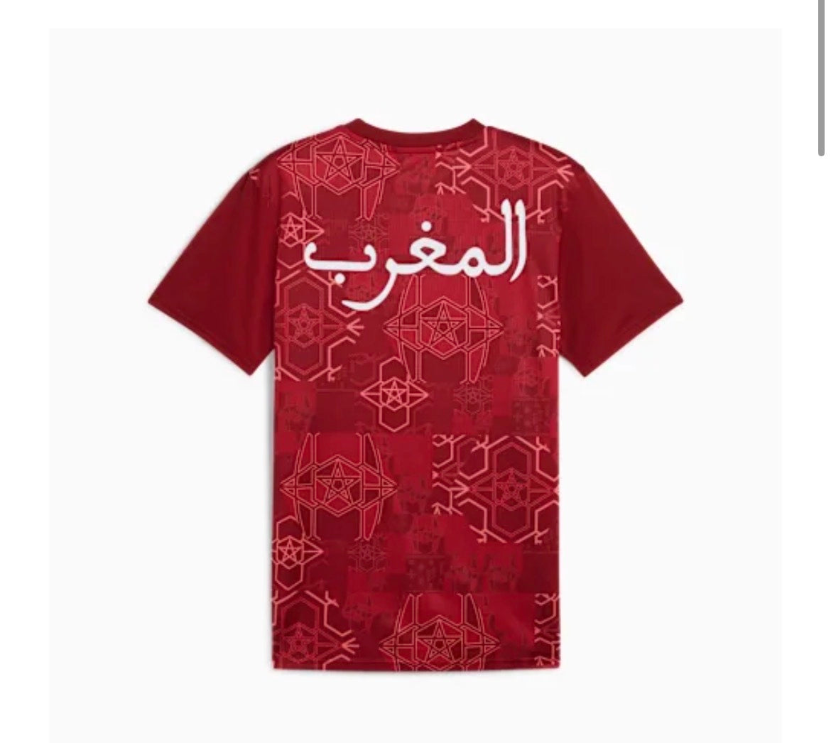 2024 Morocco Training Red Jersey