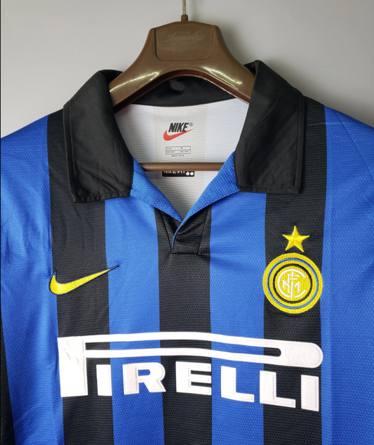 Retro 98/99 Inter Milan Home Long Sleeve Jersey