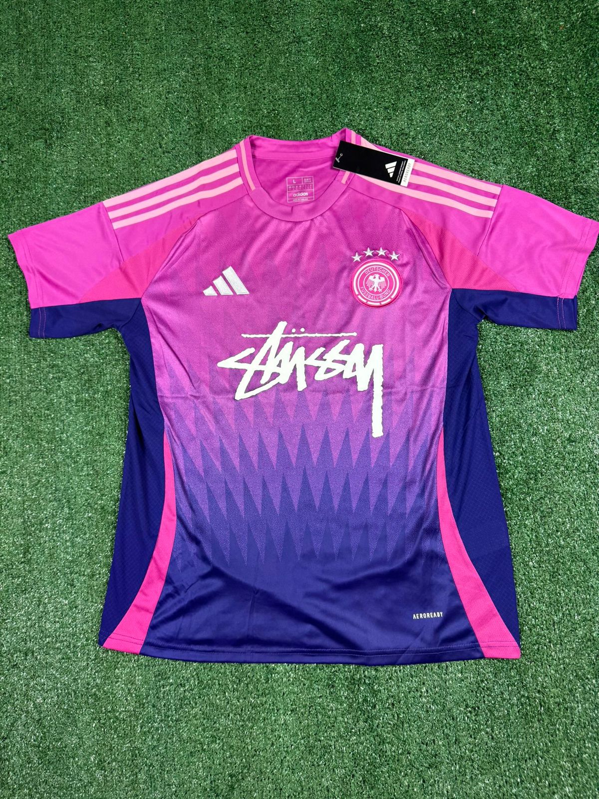 2024 Germany x Stussy Away Purple Jersey