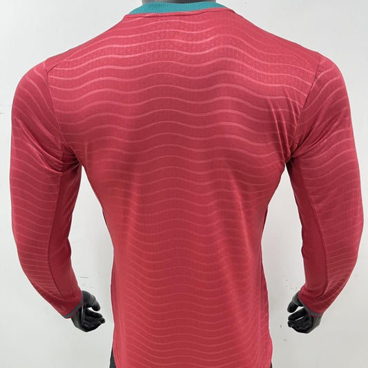 2026 PORTUGAL HOME LONG SLEEVE PLAYER VERSION JERSEY