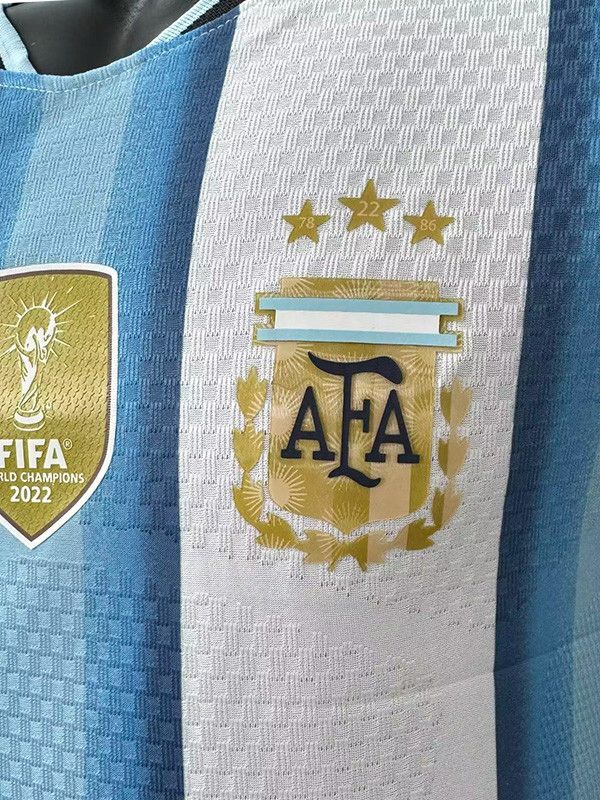 Player Version 2026 Argentina World Cup Home Long Sleeve Jersey