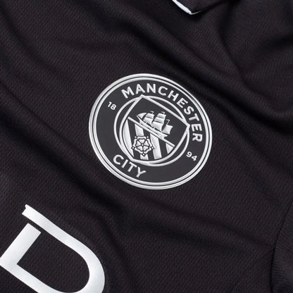 25/26 Manchester City Away Black Jersey