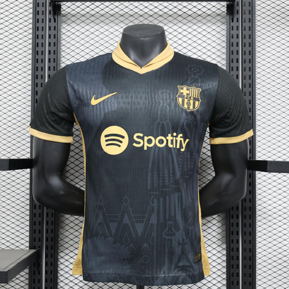 25/26 Player Version Barcelona Special Edition Black Jersey