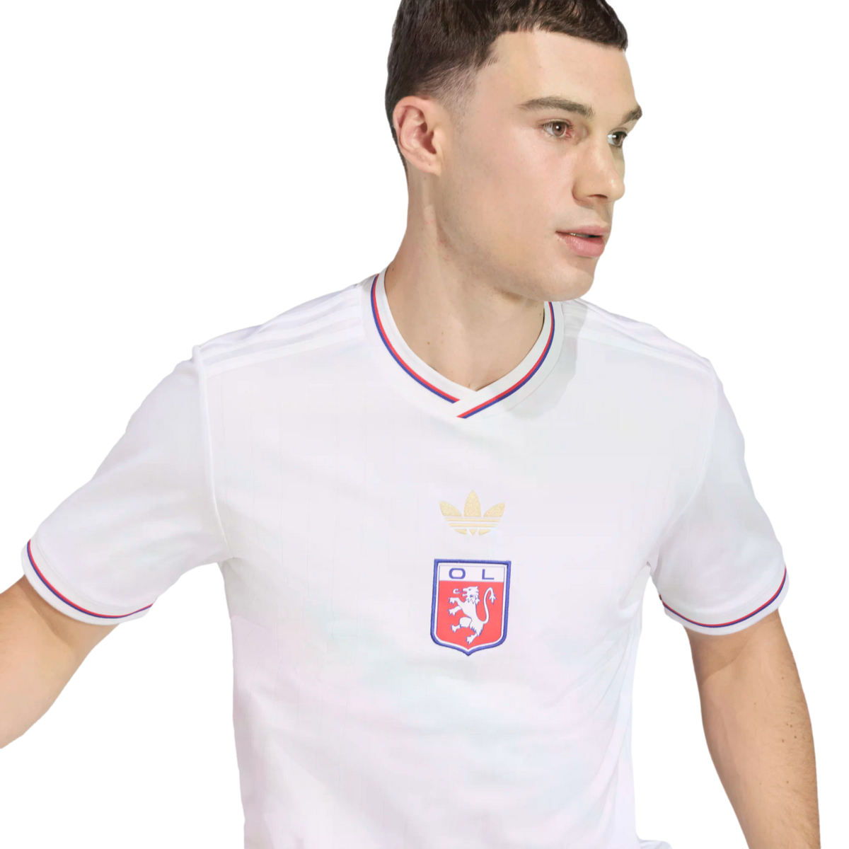 Player Version 25/26 Olympique Lyonnais Lyon White 50Th Anniversary Jersey