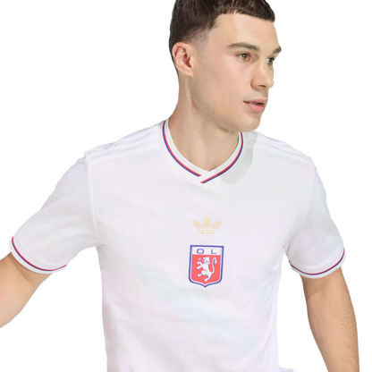 Player Version 25/26 Olympique Lyonnais Lyon White 50Th Anniversary Jersey