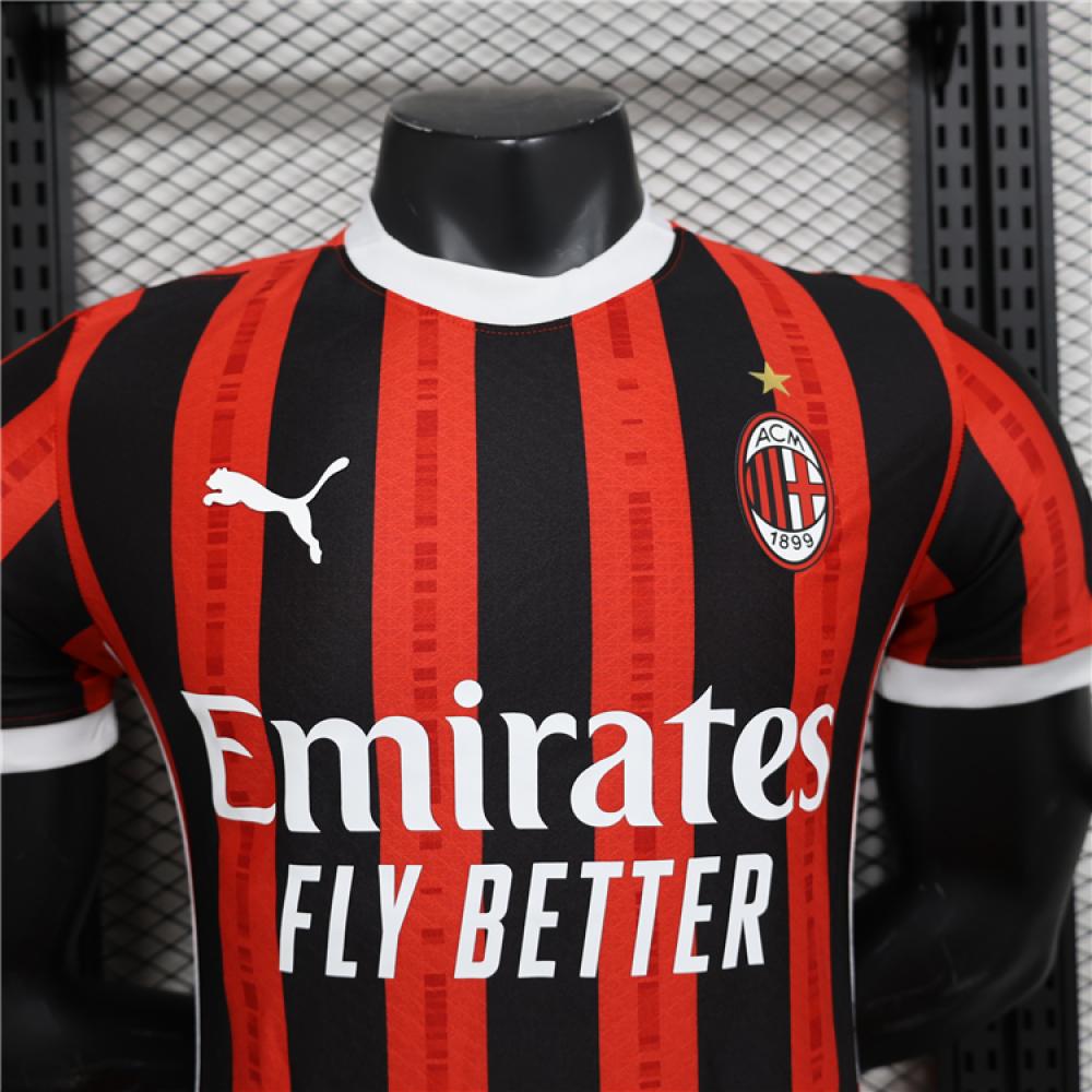 Player Version 24/25 AC Milan Home Jersey