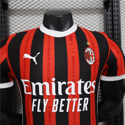 Player Version 24/25 AC Milan Home Jersey