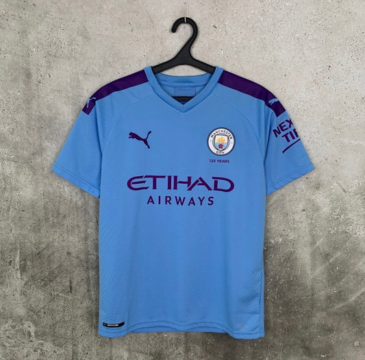 19/20 Retro Manchester City Home Jersey