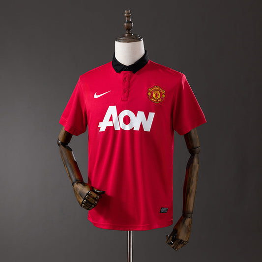 Retro 13/14 Manchester United Home Soccer Jersey