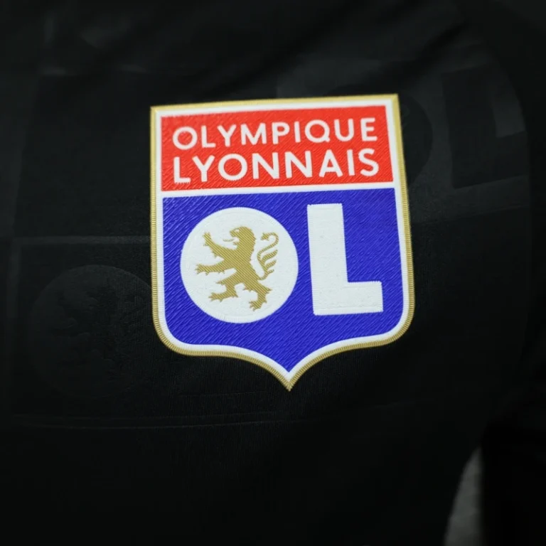 Player Version 24/25 Olympique Lyonnais Away Black Jersey