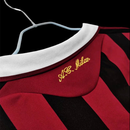Retro 2009/10 AC Milan Home Soccer Jersey