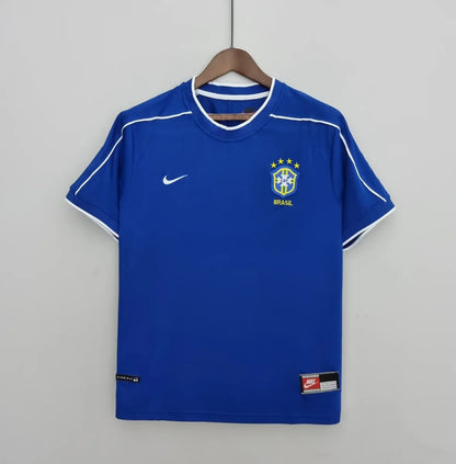 Retro 1998 Brazil Away Jersey