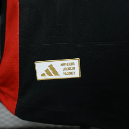 Player Version 24/25 Olympique Lyonnais Away Black Jersey