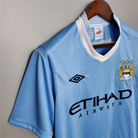 RETRO 11/12 Manchester City Home Soccer Jersey