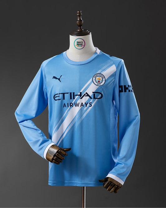 25/26 Manchester City Home Long Sleeve Jersey