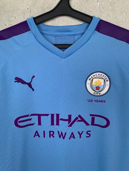 19/20 Retro Manchester City Home Jersey