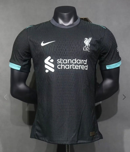 Player Version 24/25 Liverpool Black Away Jersey