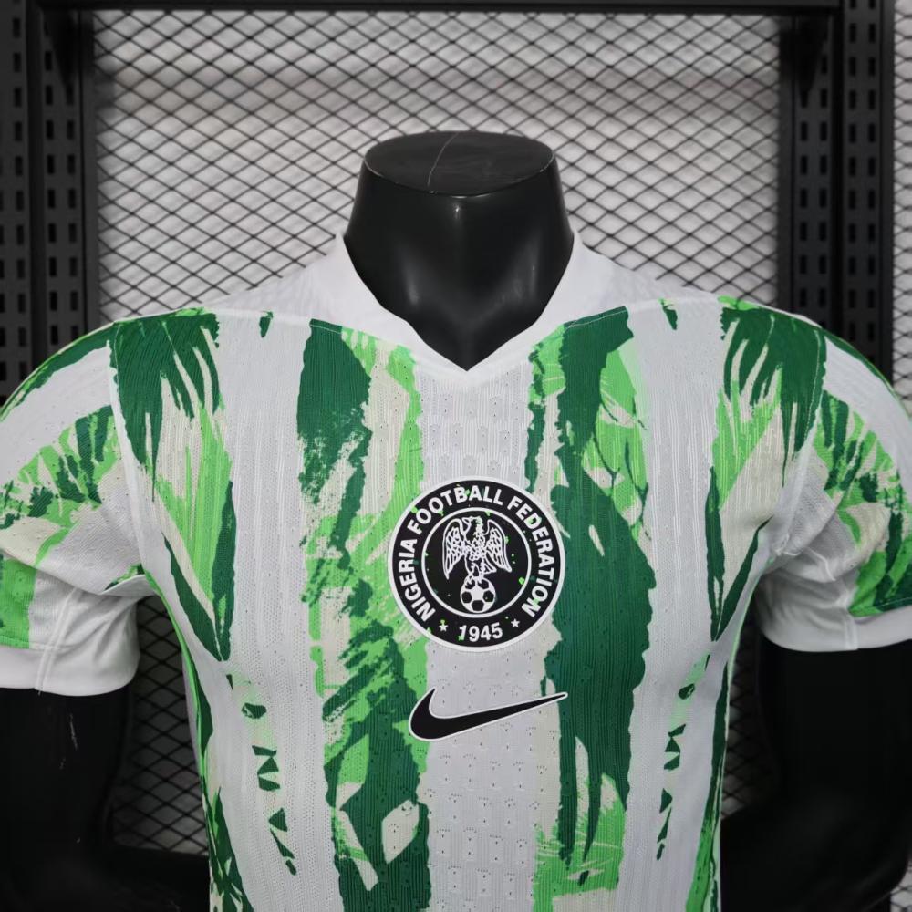 Player Version 2025 Nigeria Green/White Jersey