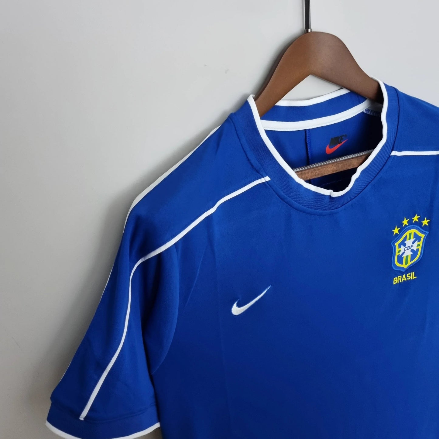 Retro 1998 Brazil Away Jersey