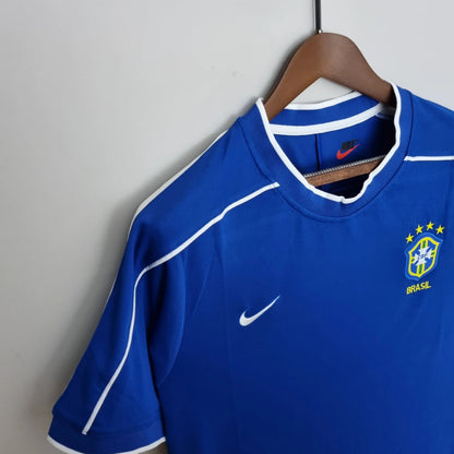 Retro 1998 Brazil Away Jersey