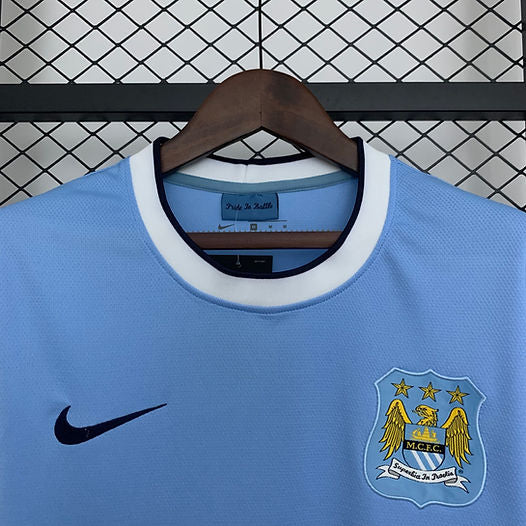 13/14 Retro Manchester City Home Jersey