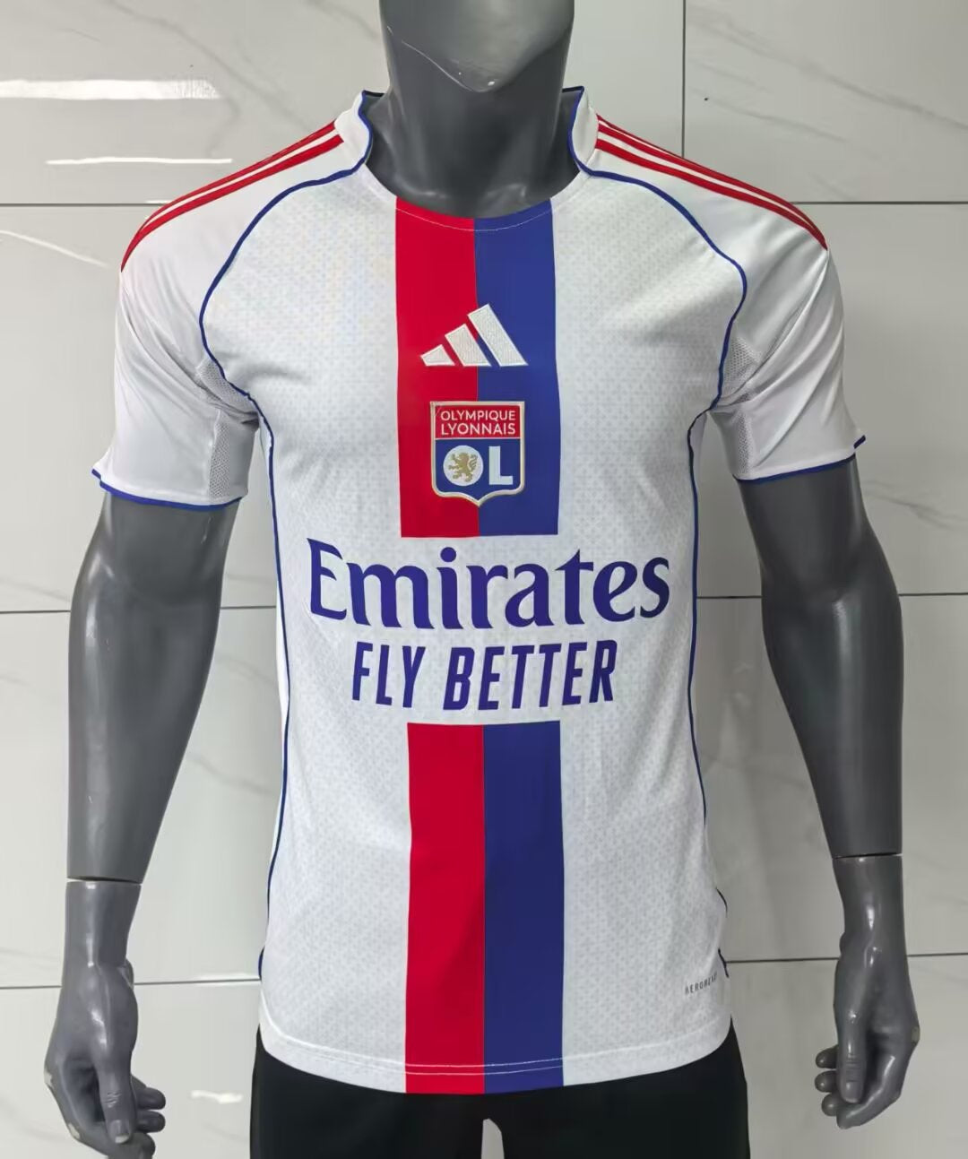 Player Version 25/26 Olympique Lyonnais Lyon Home Jersey