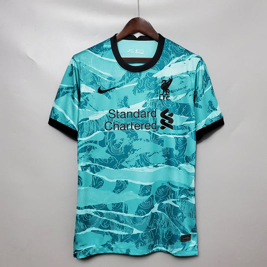 Retro 20/21 Liverpool Away Green Jersey