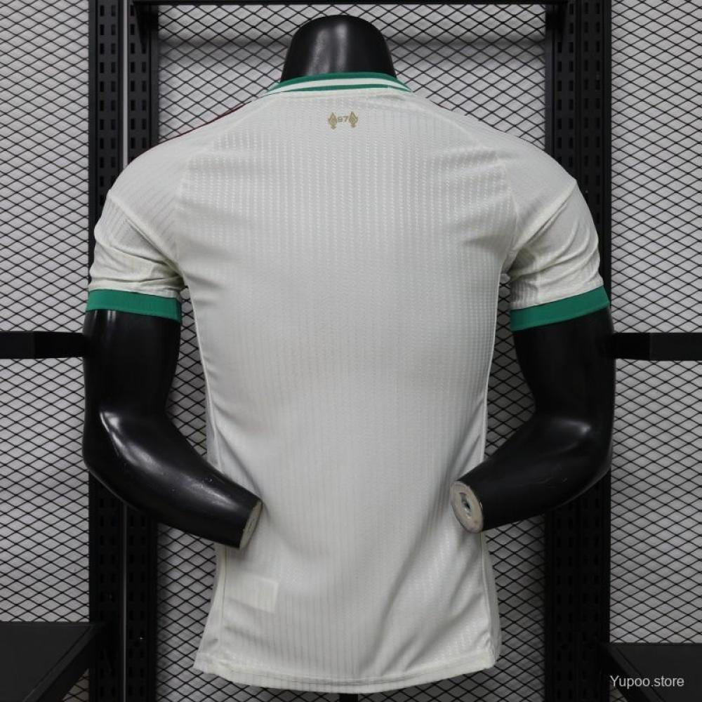 Player Version 26/27 Liverpool FC Off-White with Gold Crest Special Edition Away Jersey