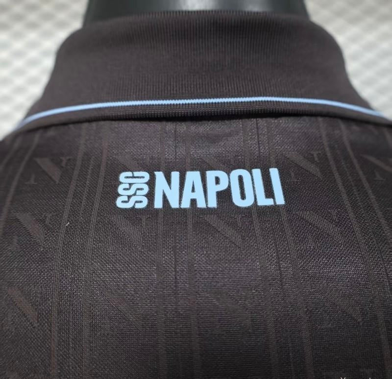Player Version 25/26 Napoli Third Black Jersey