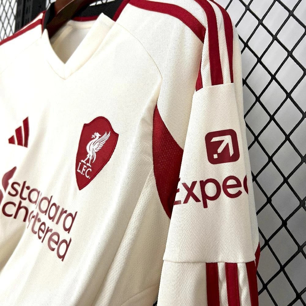 2025/26 Liverpool Away Long Sleeves Jersey