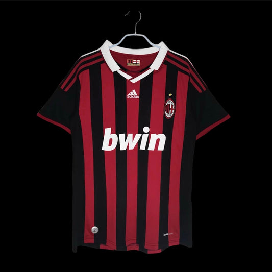 Retro 2009/10 AC Milan Home Soccer Jersey