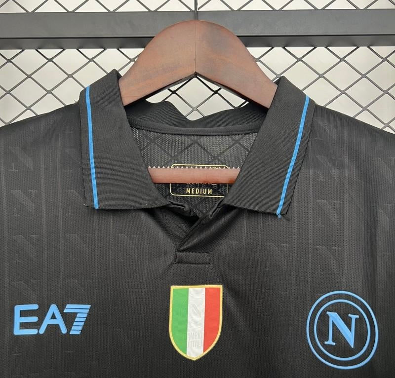 25/26 Napoli Third Black Jersey