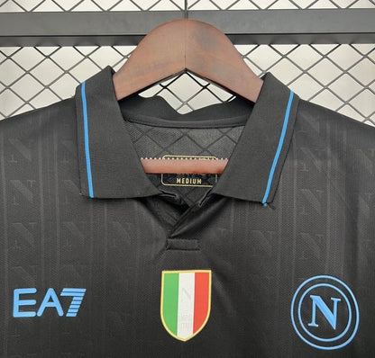 25/26 Napoli Third Black Jersey