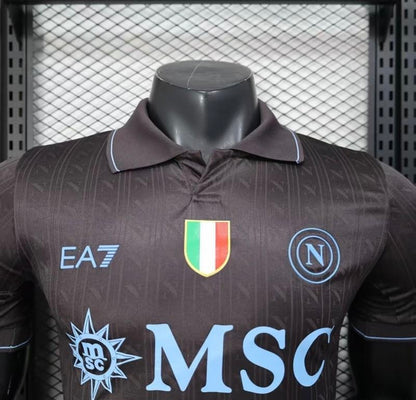 Player Version 25/26 Napoli Third Black Jersey