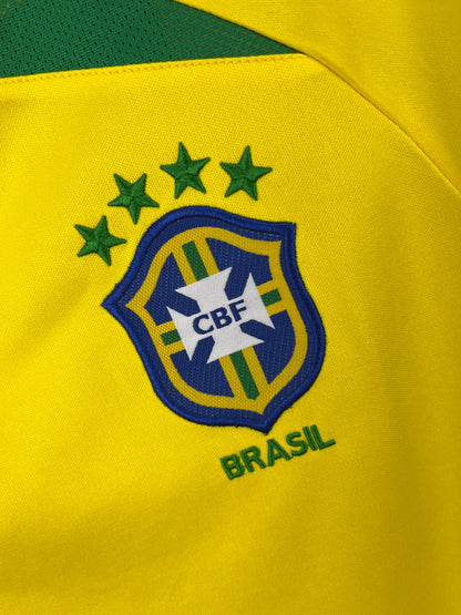 Retro 2002 Brazil Home Soccer Jersey