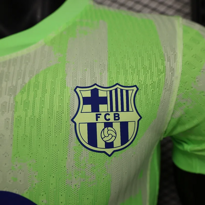 25/26 Player Version Barcelona Third 125th Anniversary Long Sleeve Jersey