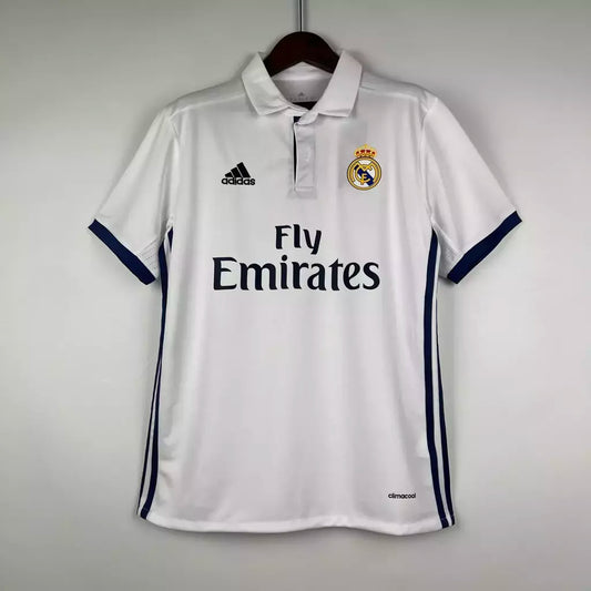 Retro 16/17 Real Madrid Home Jersey