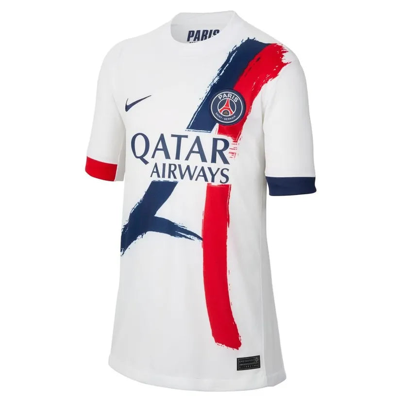 24/25 PSG Away White Jersey