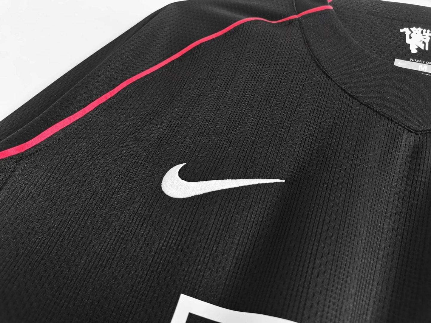Retro 07/08 Manchester United Away Black Long Sleeve Jersey