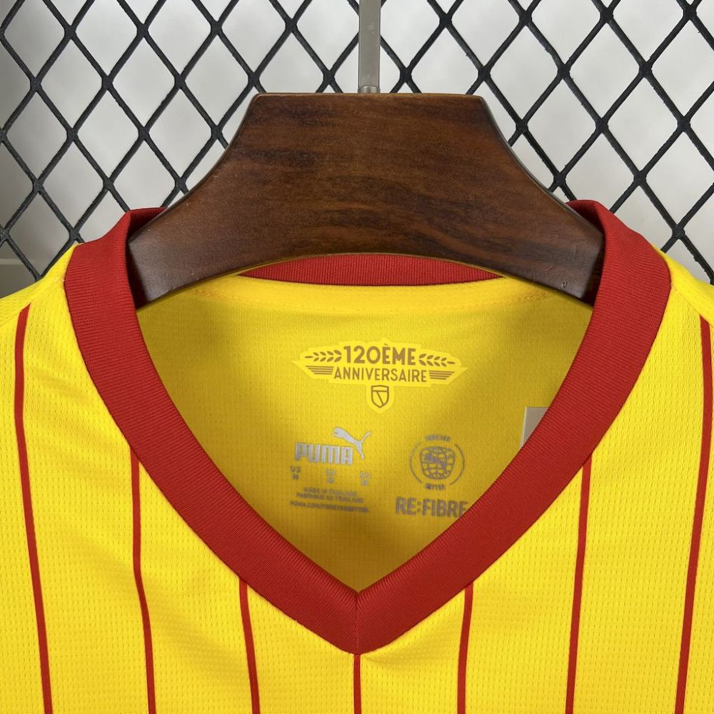 2025/26 RC Lens Home Jersey