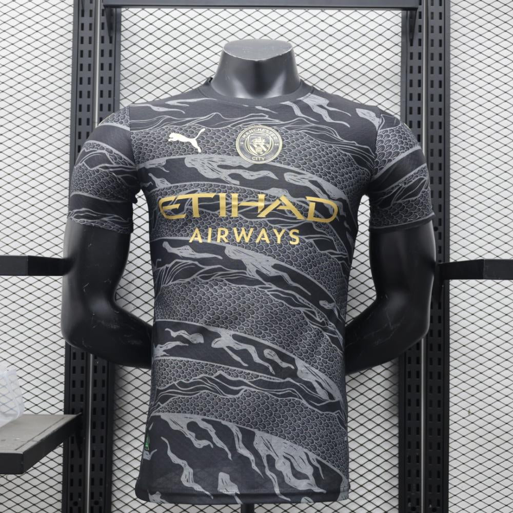 Player Version 24/25 Manchester City Black Dragon Special Jersey