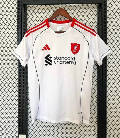 25/26 Liverpool Away White Jersey